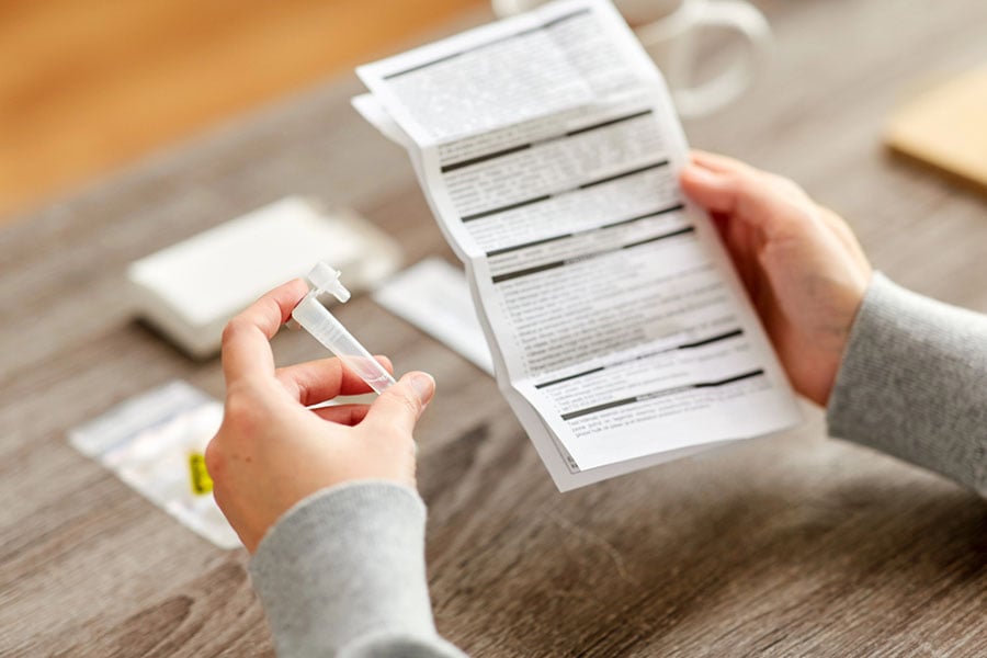 Бързи медицински тестове.