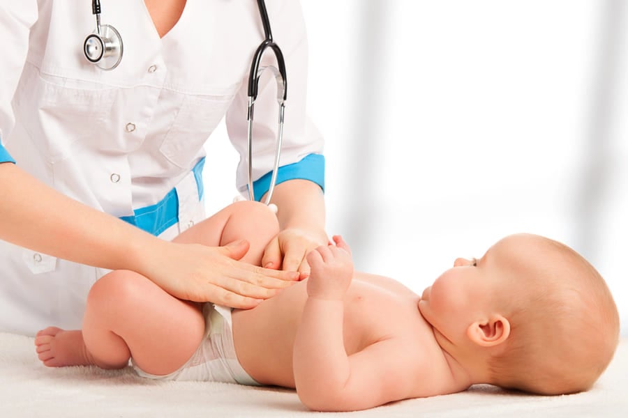 Повръщане при бебе.