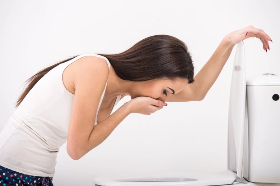 повръщане при обезводняване