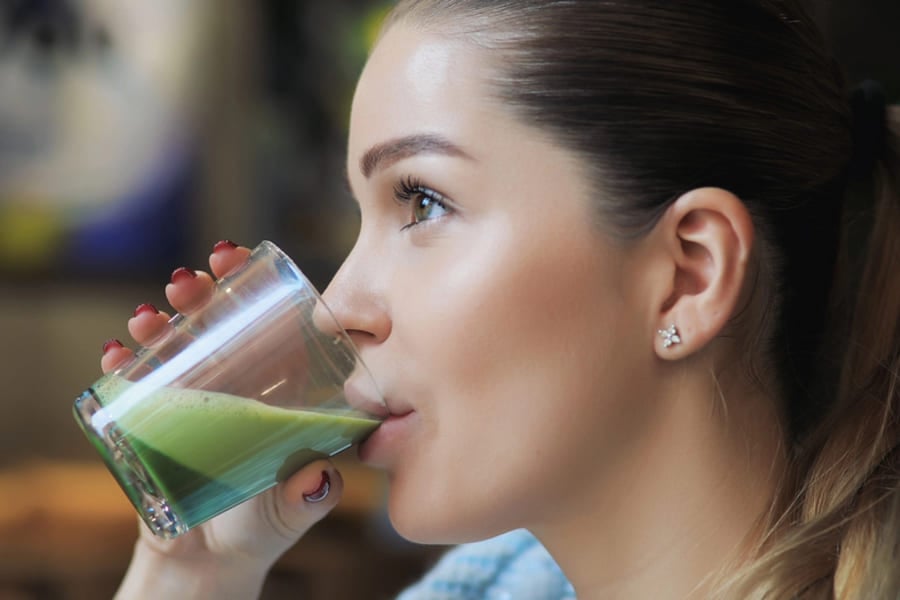 Матча вместо кафе.