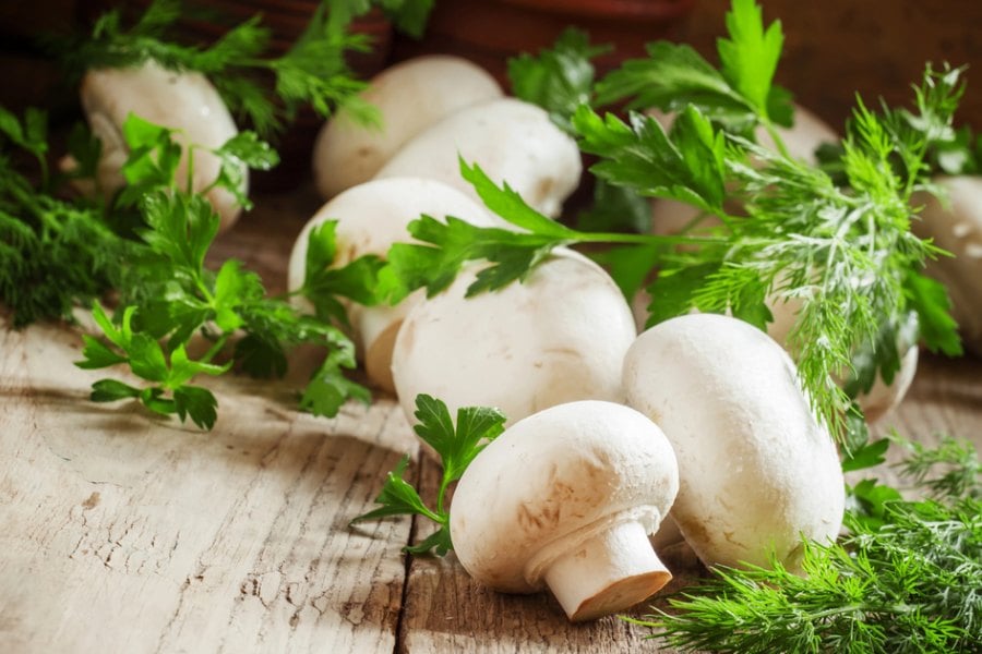 гъби, противовъзпалителни храни