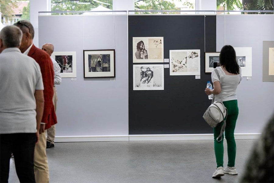 акад. Чавдар Славов, изложба.