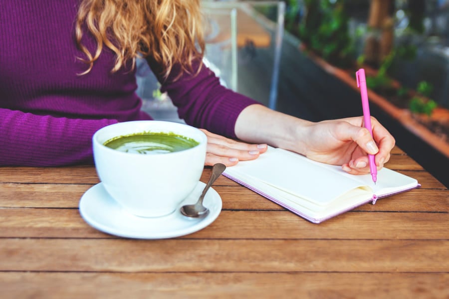 Матча вместо кафе.