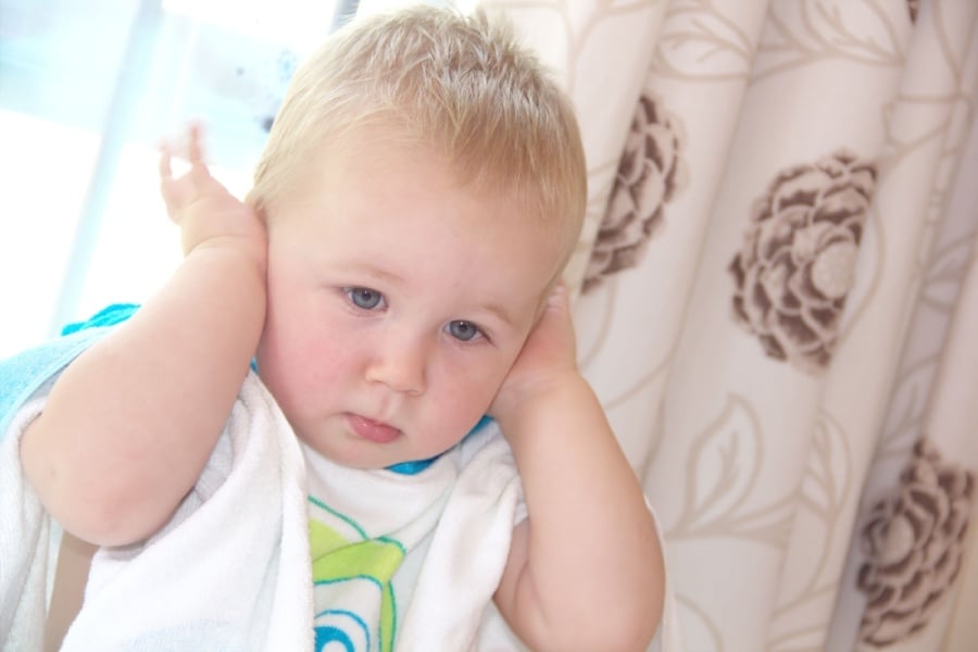 бял шум, бебе