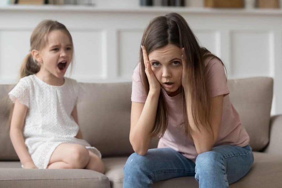 Тантруми при деца на 1 и 2 години