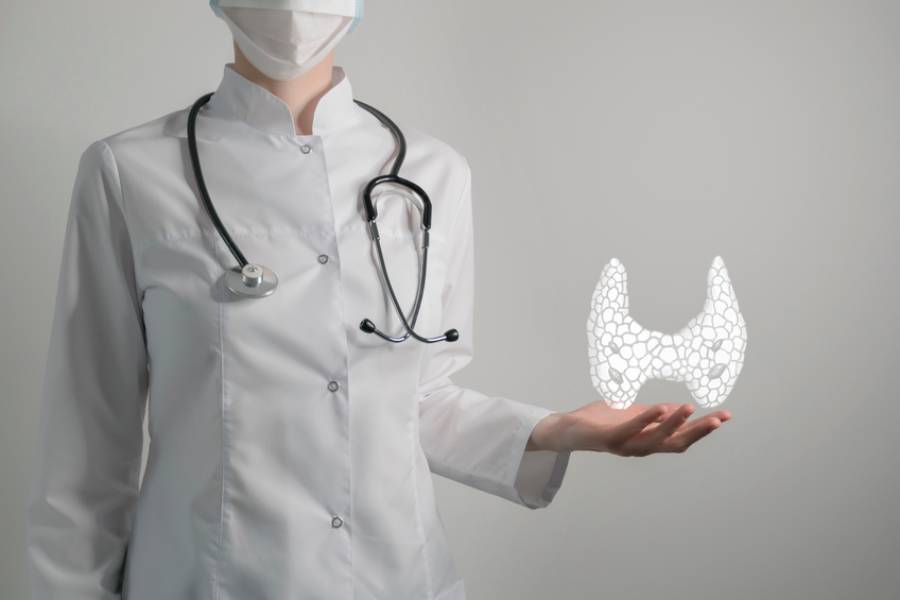 възли на щитовидната жлеза