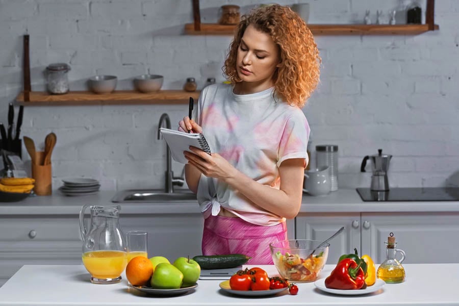 Примерно меню за изчистване на мазнини: седмичен хранителен режим и съвети 7 Примерно меню за изчистване на мазнини, пазаруване