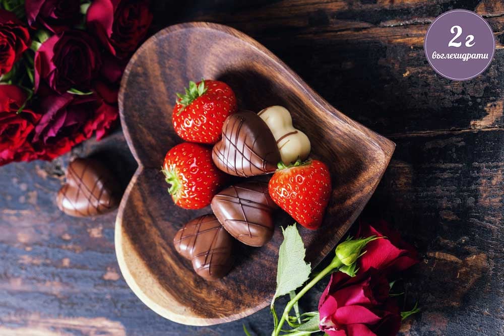 десерти за свети валентин, бонбони