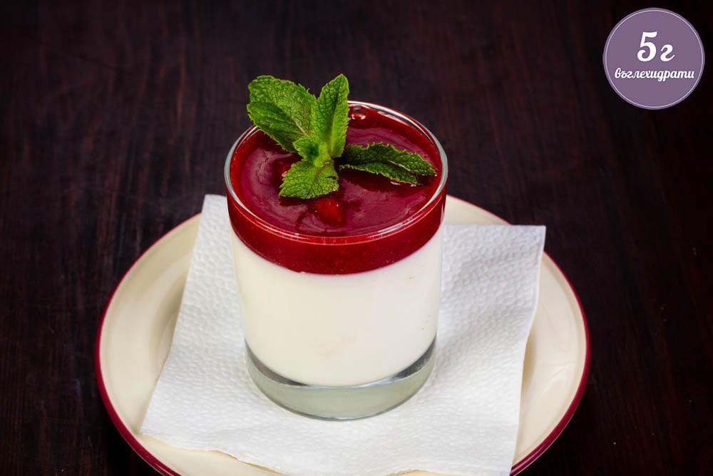 десерти за свети валентин, панакота